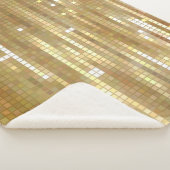 Bright abstract mosaic golden background with glos シェルパブランケット (3/4)