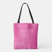 Bright abstract mosaic pink background with gloss トートバッグ (裏面)