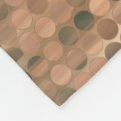 Bright abstract mosaic vintage background with glo フリースブランケット (角)