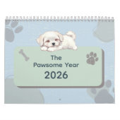 Bright & Adorable Puppy Art Calendar カレンダー (カバー)