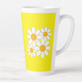 Bright and Bold Daisy カフェラテマグ (右)