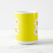 Bright and Bold Daisy コーヒーマグカップ (中央)