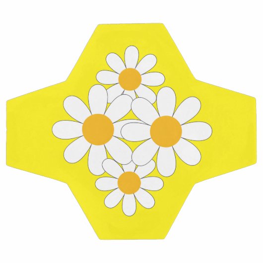Bright and Bold Daisy サッカーボール (フラット)