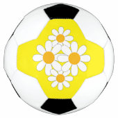 Bright and Bold Daisy サッカーボール (正面)