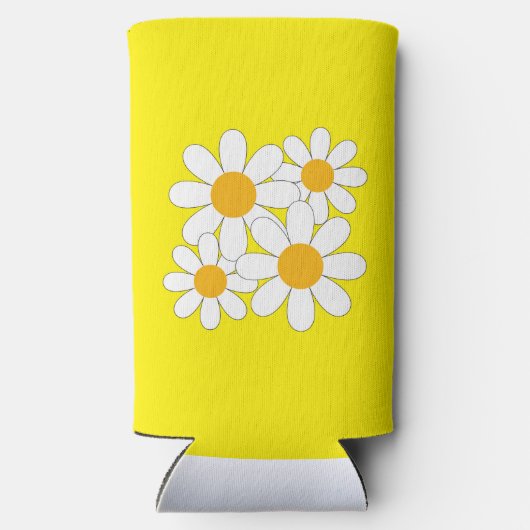 Bright and Bold Daisy スリム缶クーラー (裏面)
