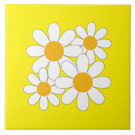 Bright and Bold Daisy タイル