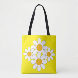 Bright and Bold Daisy トートバッグ
