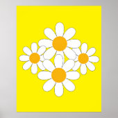 Bright and Bold Daisy ポスター (正面)
