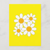 Bright and Bold Daisy ポストカード (正面)