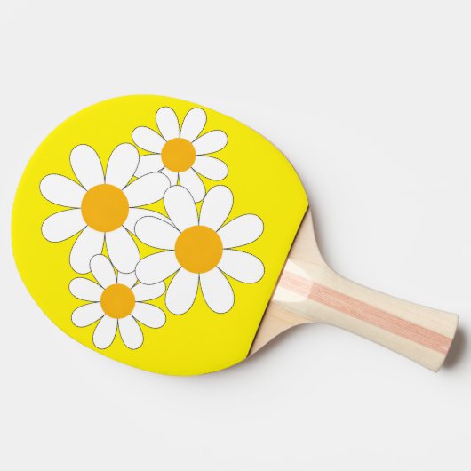Bright and Bold Daisy 卓球ラケット (横)