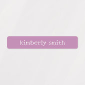 Bright and Groovy Personalized Name ラベル (デザイン1)