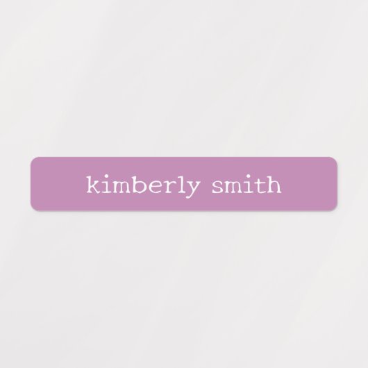 Bright and Groovy Personalized Name ラベル (デザイン1)