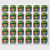 Bright and Happy Birtgday Wrapping Paper ラッピングペーパー (フラット)