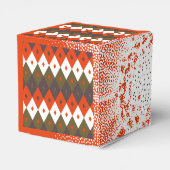 Bright and Vivid Rhombus Pattern Throw Pillow フェイバーボックス (裏面サイド)