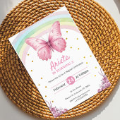 Bright and whimsical birthday Invitation 招待状