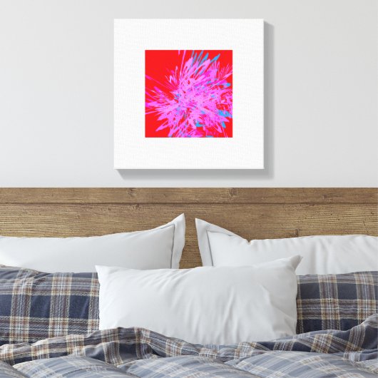 Bright Artistic Design キャンバスプリント (インサイチュ (寝室))