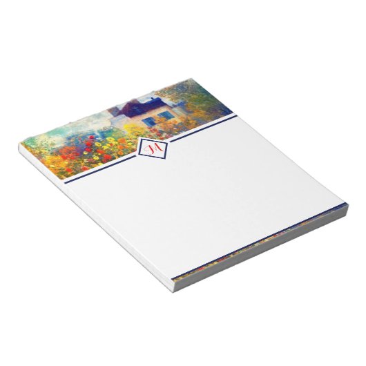 Bright artists garden Notepad ノートパッド (アングル)