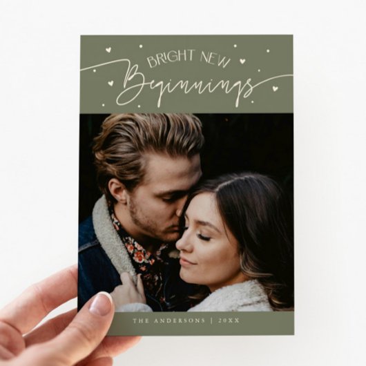 Bright Beginnings 新年 サージミドルの写真 シーズンカード