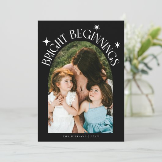 Bright Beginnings Black Arch New Years シーズンカード (スタンド正面)