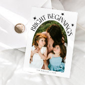 Bright Beginnings White Arch New Years シーズンカード