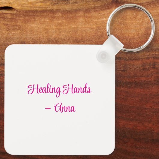 Bright Best Nurse Keychain キーホルダー (裏面)