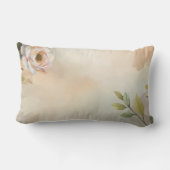 Bright Bloom Accent Pillow ランバークッション (裏面)