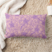 Bright Bloom Accent Pillow ランバークッション (ブランケット)