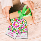 Bright Blooms Birthday Cheer! ギフトタグ