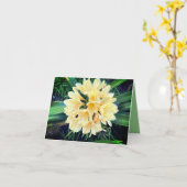 Bright Blooms Card  カード (黄色い花)