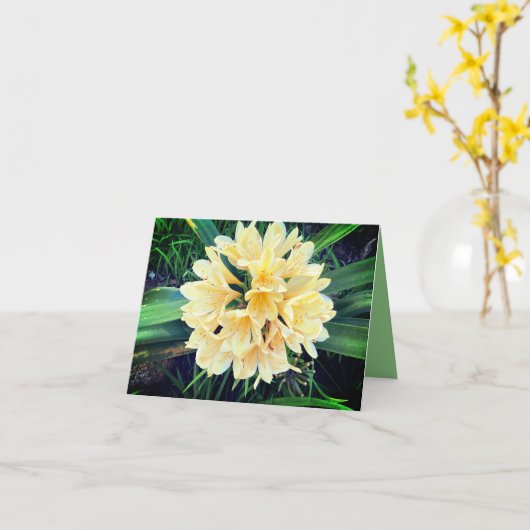 Bright Blooms Card  カード (黄色い花)