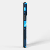 Bright Blue Butterfly iPhone | バタフライiPhone 13 iPhoneケース (右側面)