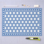 Bright Blue Modern Bone Inlay Decoupage Paper 薄葉紙 (クラフト)