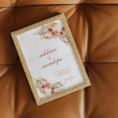 Bright Bohoモダン Address the Envelope Shower ポスター