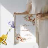 Bright Bohoモダン Address the Envelope Shower ポスター