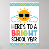 Bright & Bold School Year Starter ポスター (正面)