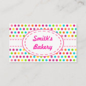 Bright Candy Dots名刺 名刺 (正面)