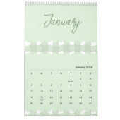 Bright, Cheerful, and Adorable Design Calendar カレンダー (1月 2026)