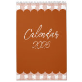Bright, Cheerful, and Adorable Design Calendar カレンダー (カバー)
