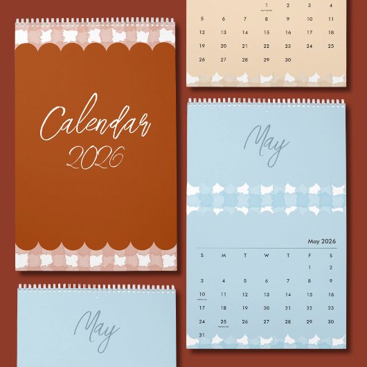 Bright, Cheerful, and Adorable Design Calendar カレンダー