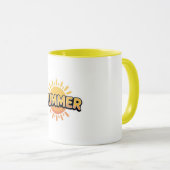 Bright & Cheerful Sunshine Coffee Cup マグカップ (正面右)