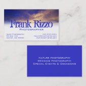 Bright Cloudsプロファイルカード 名刺 (正面/裏面)