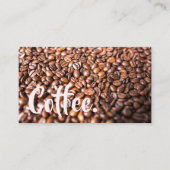 Bright Coffee Beans Simple Mountain Punch-Card ロイヤリティカード (正面)