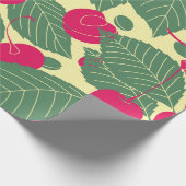 Bright color summer pattern with cherries. Illustr ラッピングペーパー (角)