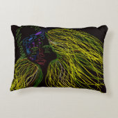 Bright Colored Puppet アクセントクッション (裏面)