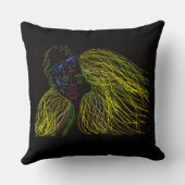 Bright Colored Puppet クッション (裏面)