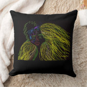 Bright Colored Puppet クッション (ブランケット)