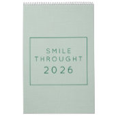 Bright & Colorful Inspiration Wall Calendar カレンダー (カバー)