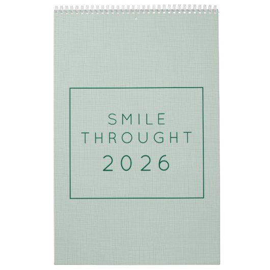 Bright & Colorful Inspiration Wall Calendar カレンダー (カバー)