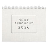 Bright & Colorful Inspiration Wall Calendar カレンダー (カバー)