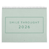 Bright & Colorful Inspiration Wall Calendar カレンダー (カバー)